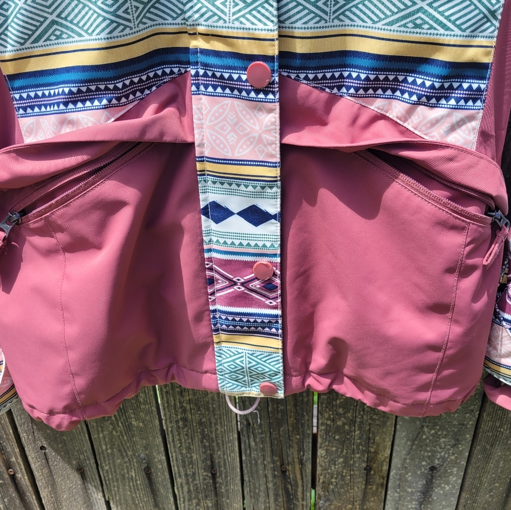 Billabong Multicolor Patterned Ski Jacket - Picture 10 of 16